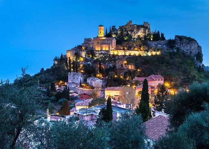 Apartmán Confort Avec Parking Et Terrasse A Village Èze