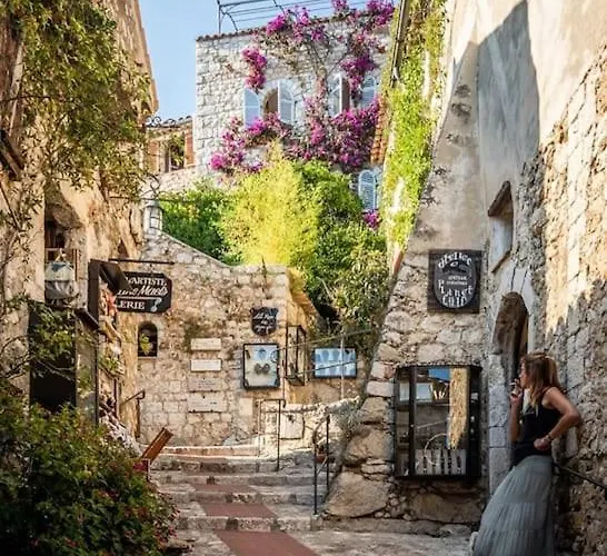 Apartmán Confort Avec Parking Et Terrasse A Village Èze